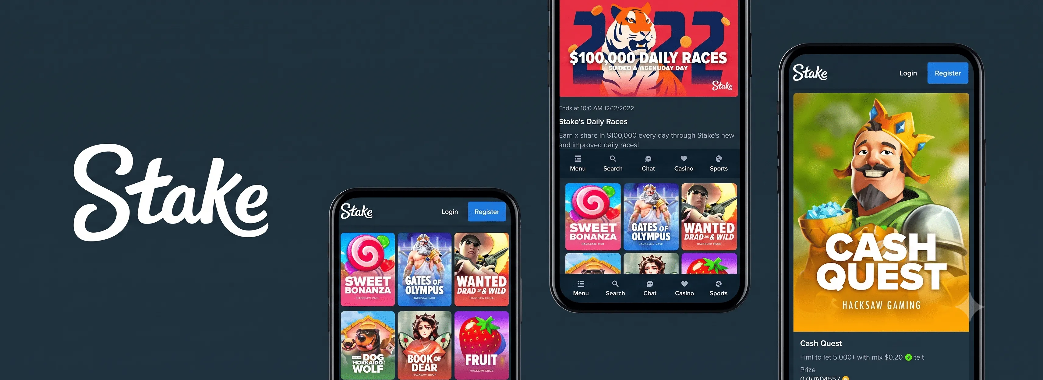 Stake casino app